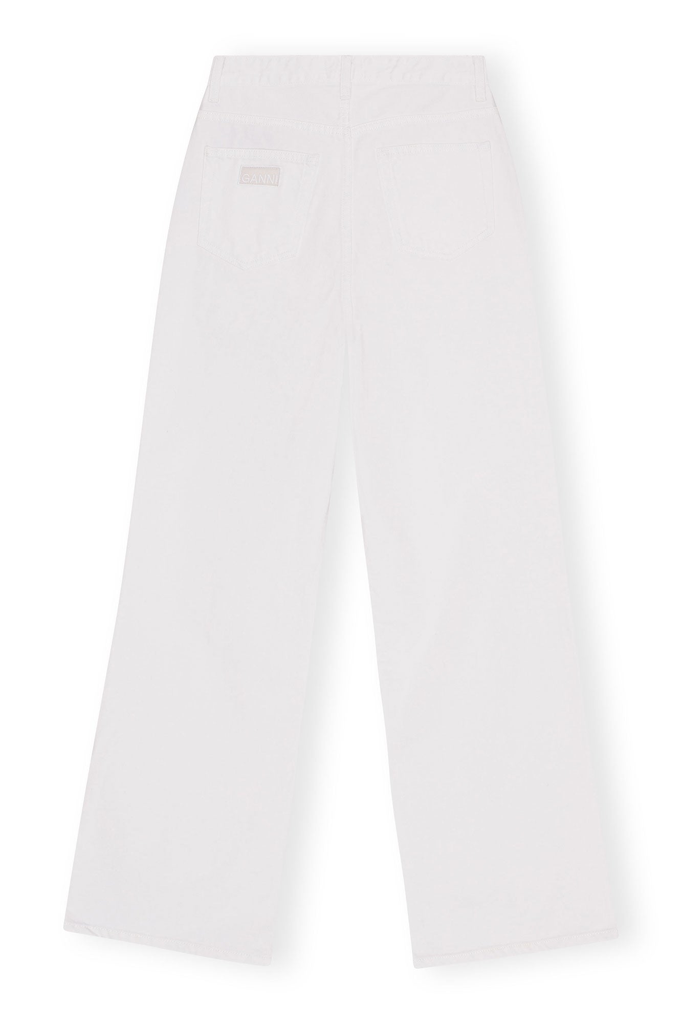 Pantalon droit Magny en denim - Bright White