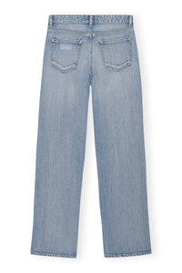 Pantalon Izey délavé en denim - Light Blue Vintage