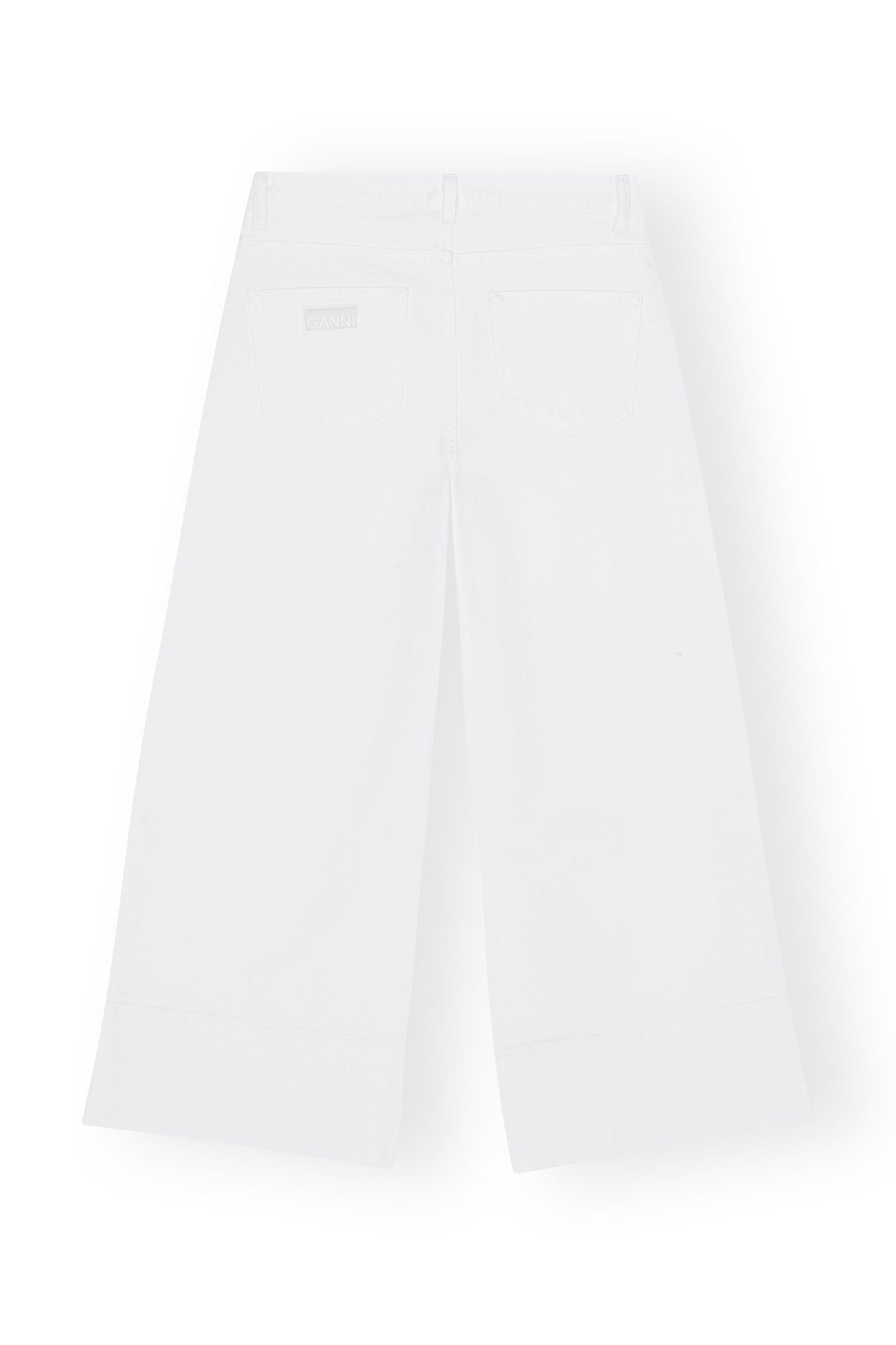 Pantalon court en denim - Bright White