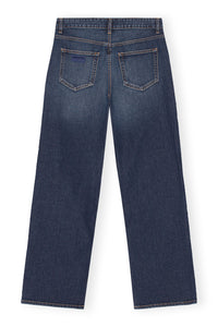 Pantalon rigide Izey en denim - Dark Blue Vintage
