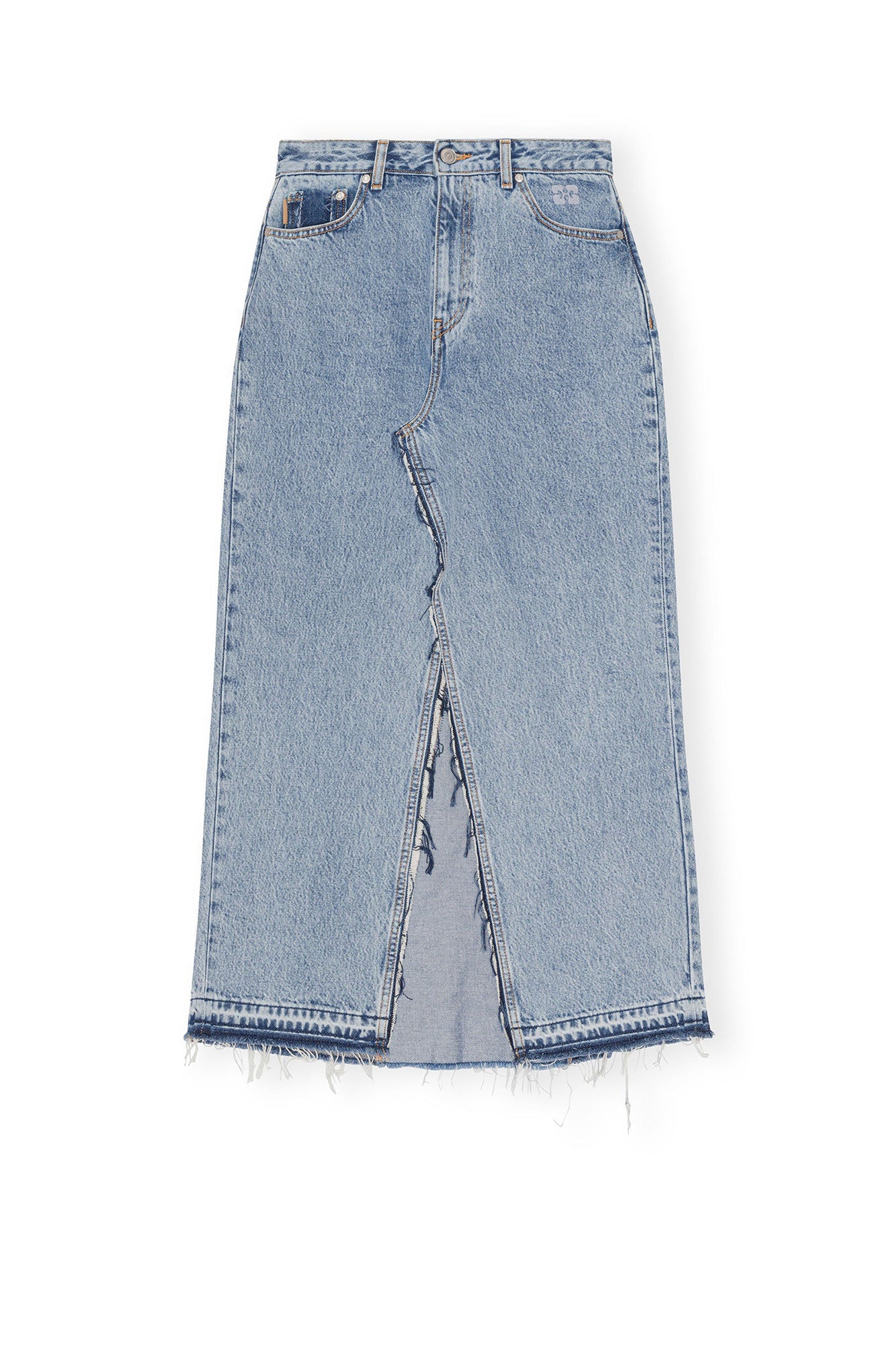 Jupe longue en denim - Denim