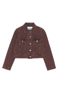 Veste courte en denim - Shaved Chocolate