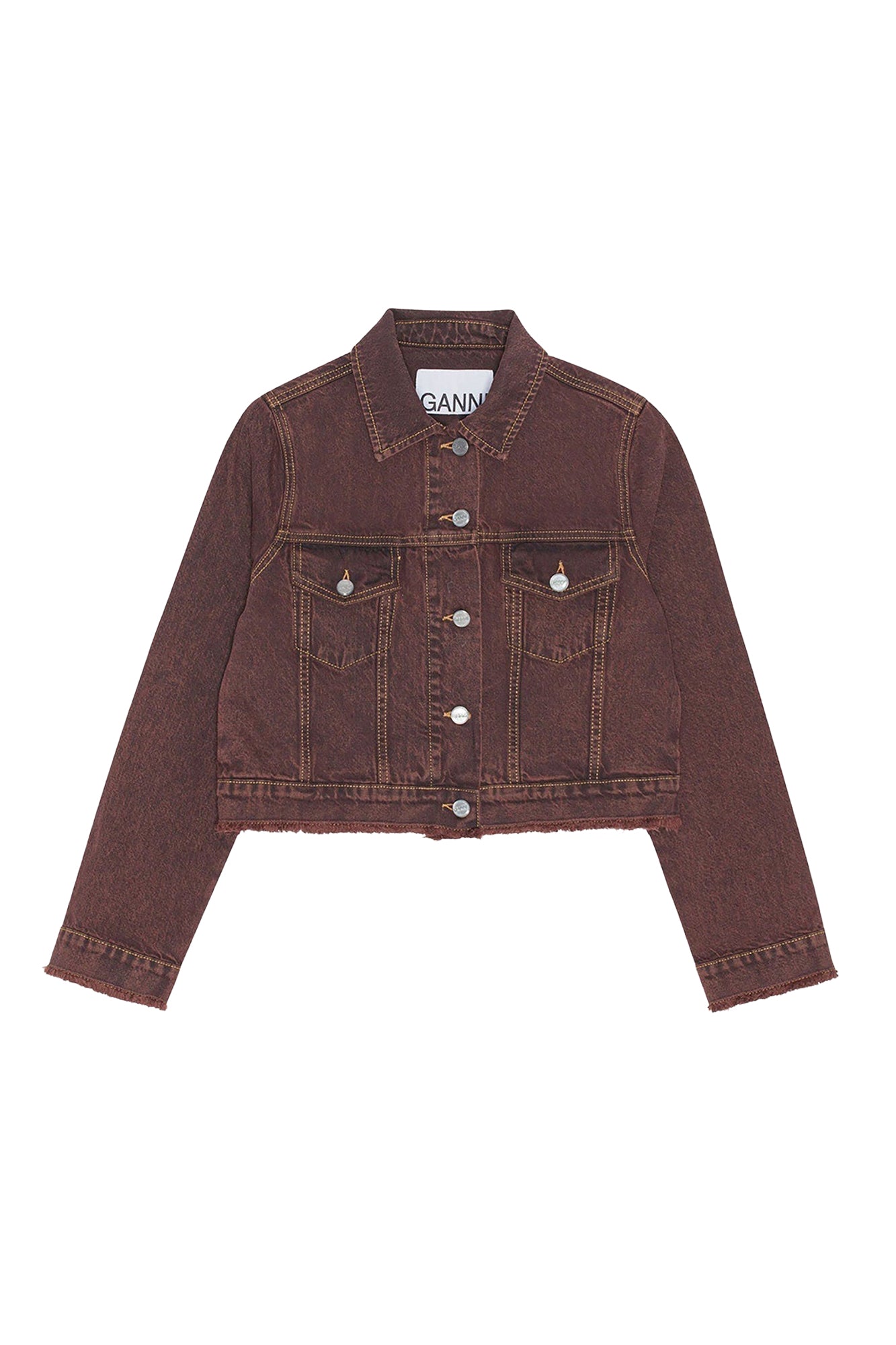 Veste courte en denim - Shaved Chocolate
