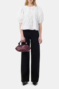 Pantalon Andi en denim - Washed Black