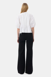 Pantalon Andi en denim - Washed Black