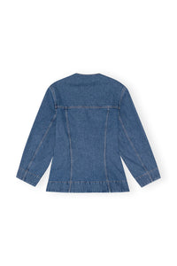 Veste à poches en denim - Mid Blue Vintage