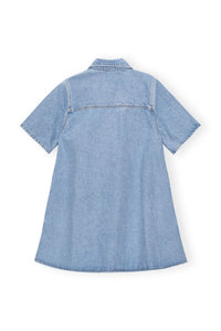 Robe courte en denim - Mid Blue Vintage