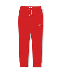 Pantalon de jogging en velours palatine taille - Rouille