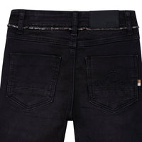 Pantalon 5 poches en denim en coton - Denim Black