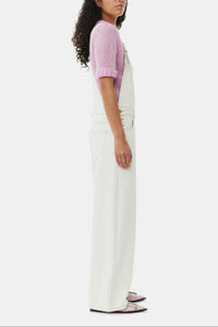 Salopette Heavy en denim - Egret