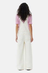 Salopette Heavy en denim - Egret
