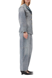 Veste boutonnée en denim - Tint Wash