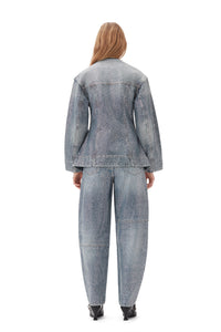 Veste boutonnée en denim - Tint Wash