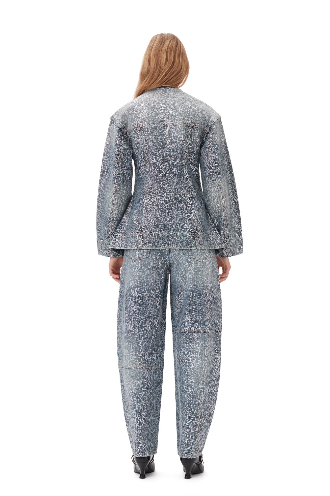 Veste boutonnée en denim - Tint Wash
