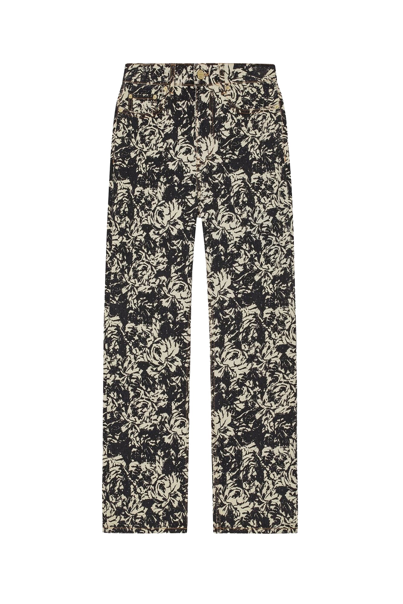 Pantalon imprimé Betzy en denim - Flan