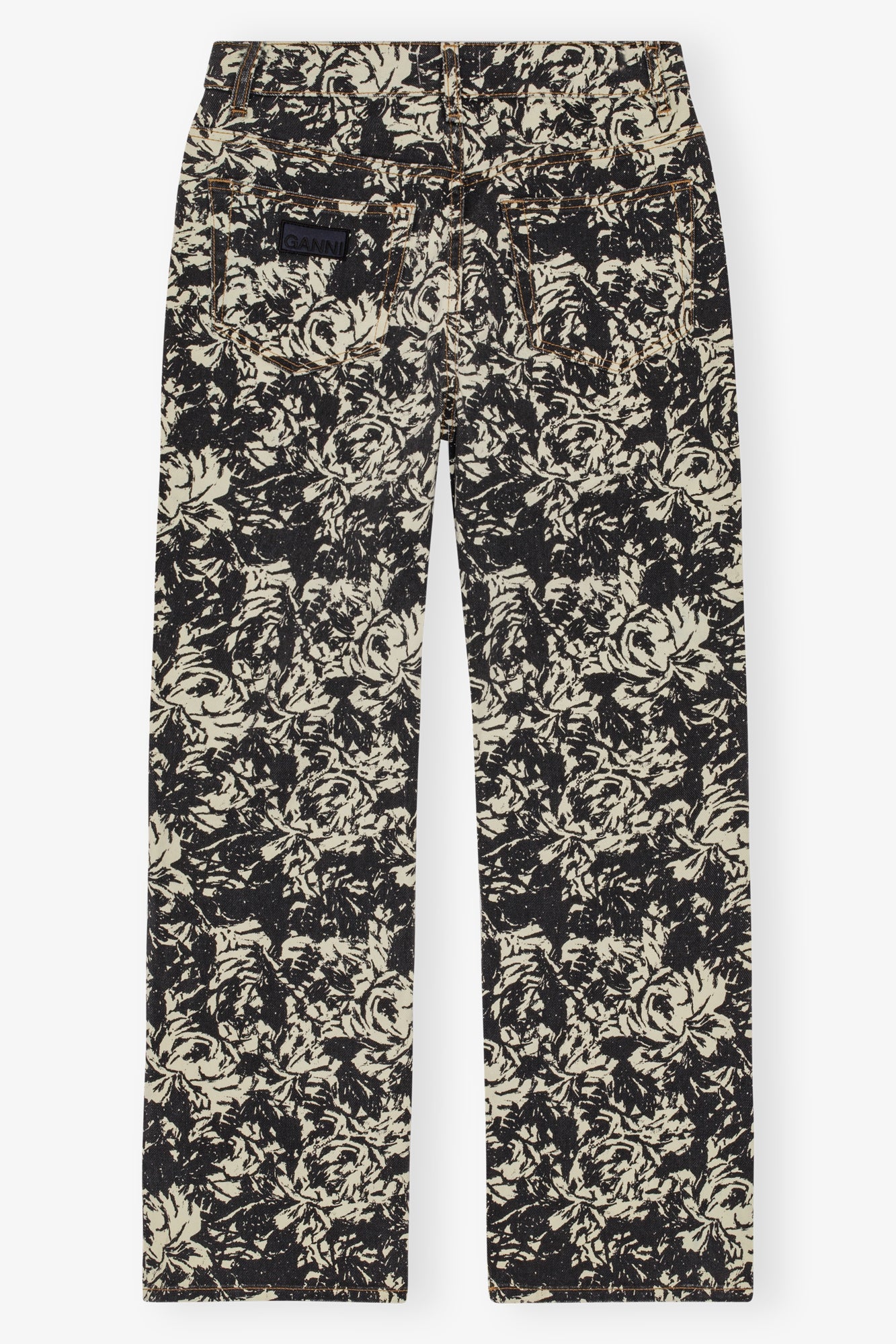 Pantalon imprimé Betzy en denim - Flan