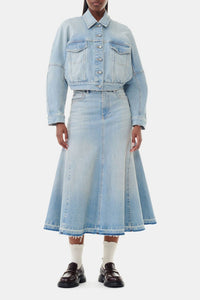 Veste bomber en denim - Tint Wash