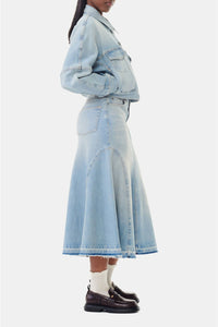 Veste bomber en denim - Tint Wash
