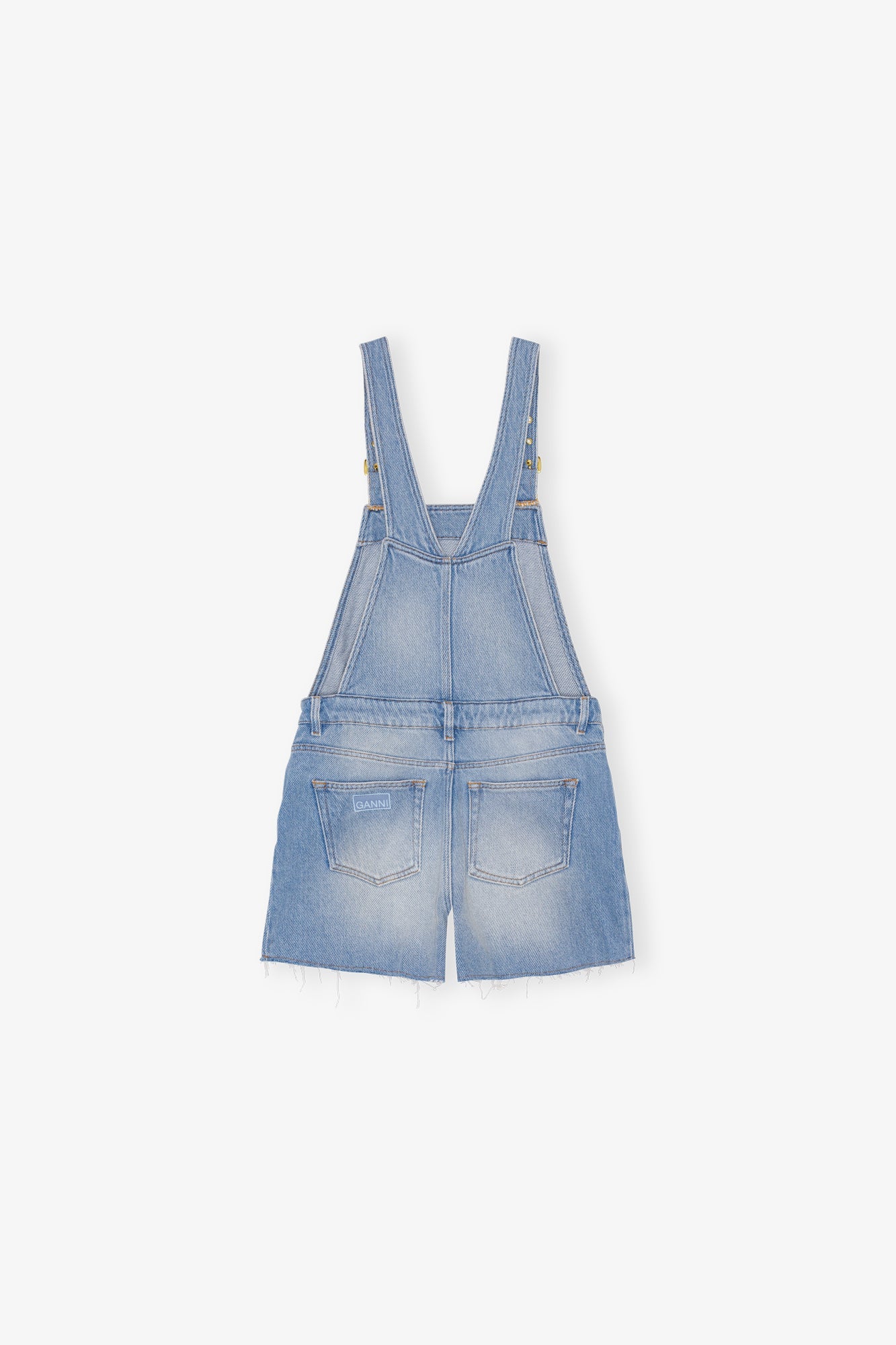 Salopette short en denim - Tint Wash
