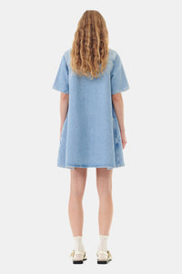 Robe courte en denim - Tint Wash