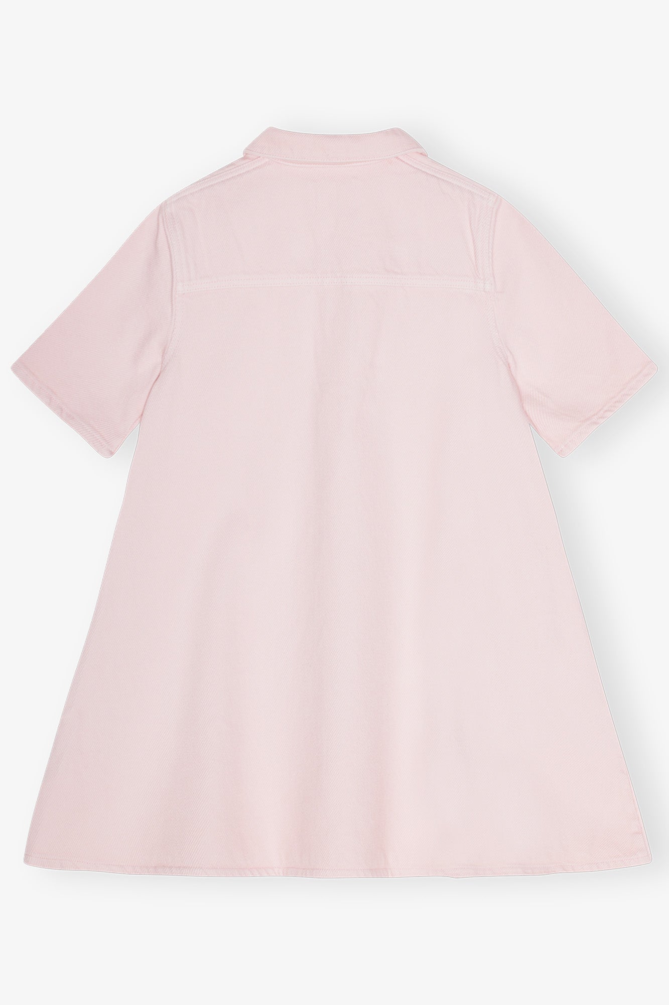 Robe courte en denim - Mauve Chalk