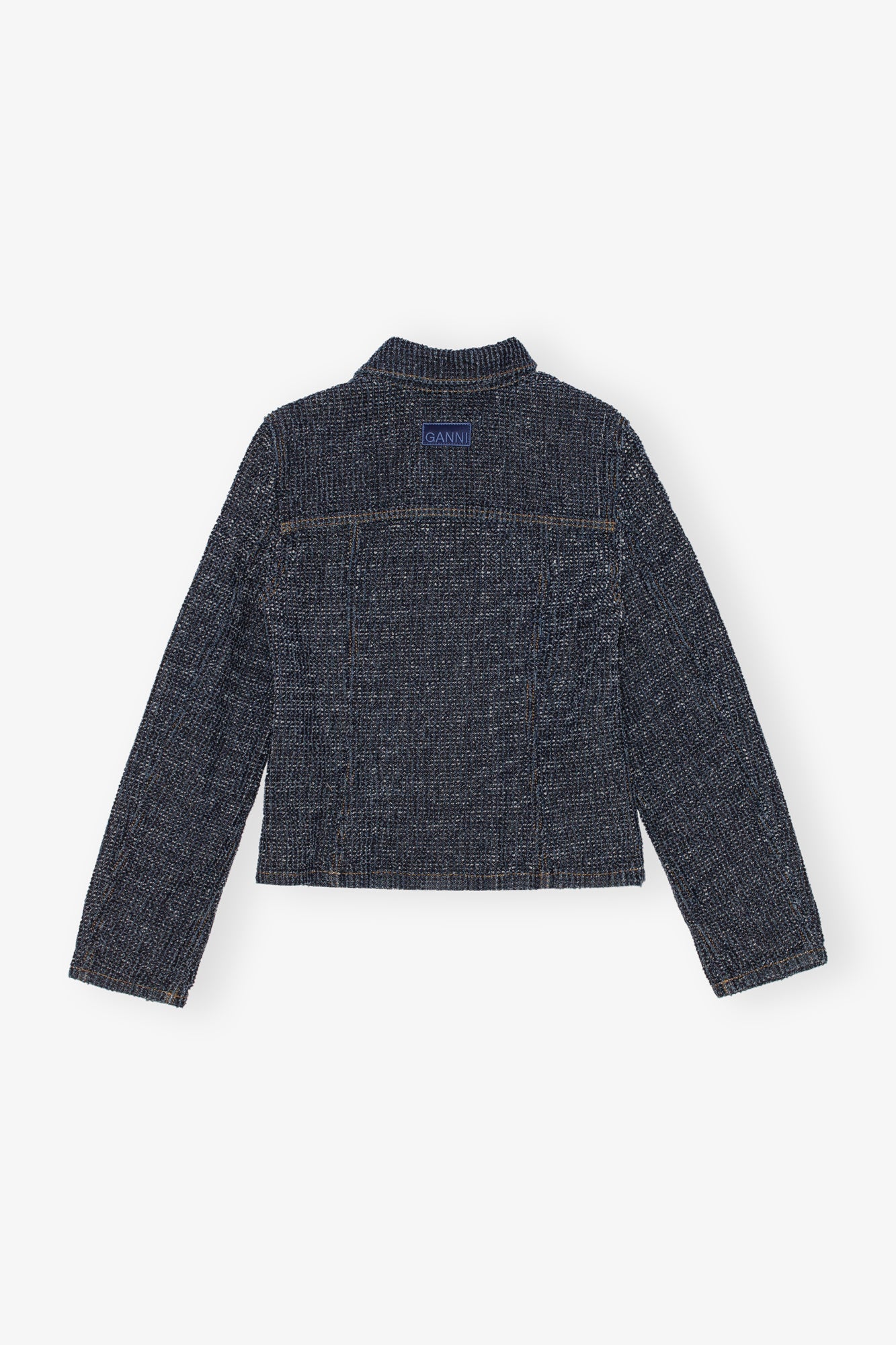 Veste ajustée en denim - Rinse