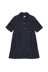 Robe courte en denim - Rinse