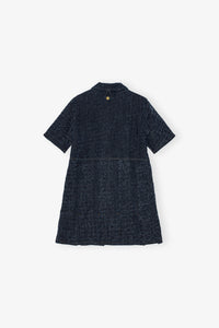 Robe courte en denim - Rinse