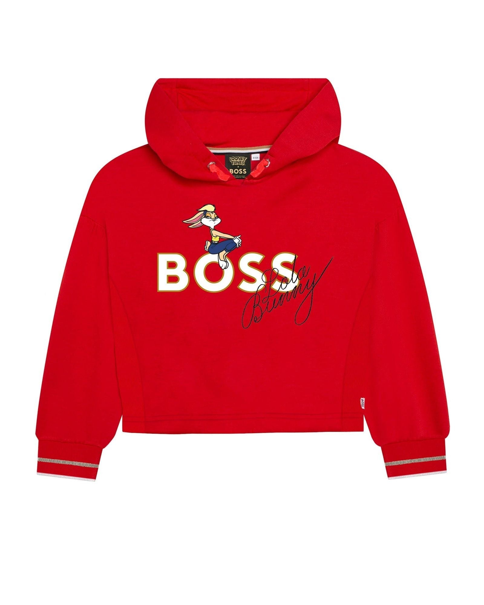Hooded sweatshirt - Scarlet red