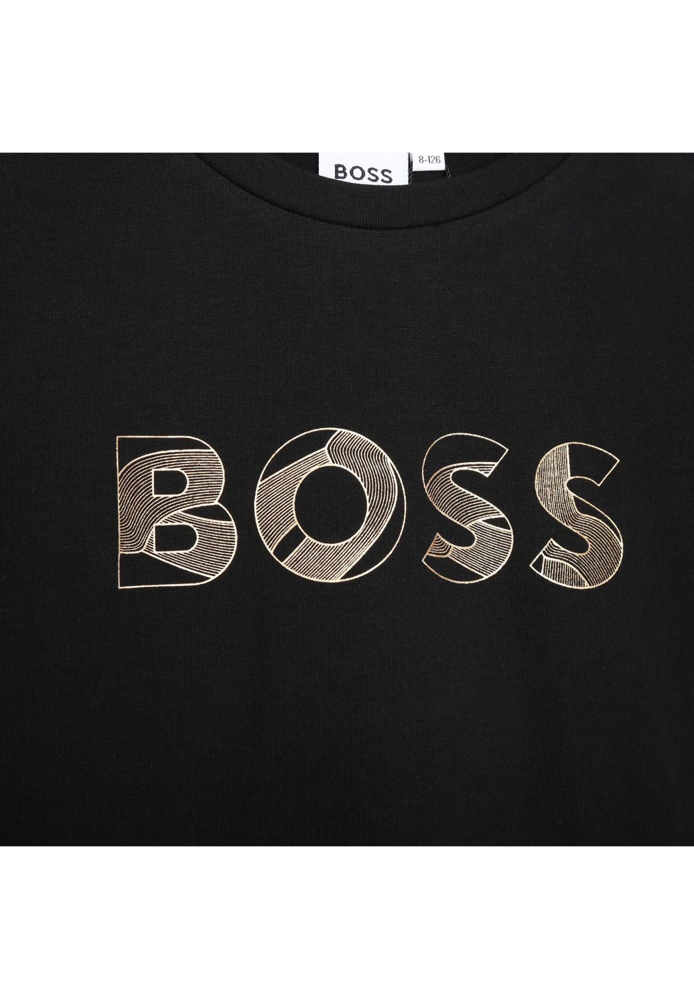 Short-sleeved cotton T-shirt - Black