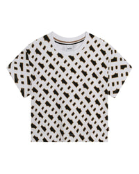 T-shirt à manches courtes en coton - Blanc