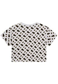 T-shirt à manches courtes en coton - Blanc