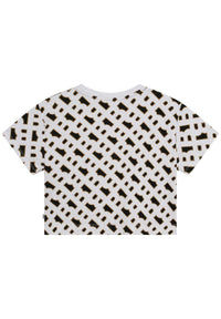 T-shirt à manches courtes en coton - Blanc