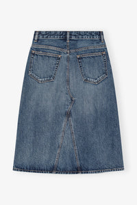 Jupe midi en denim - Mid Blue Vintage