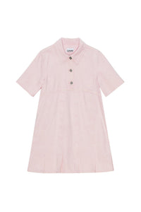 Robe courte en denim - Chalk Pink