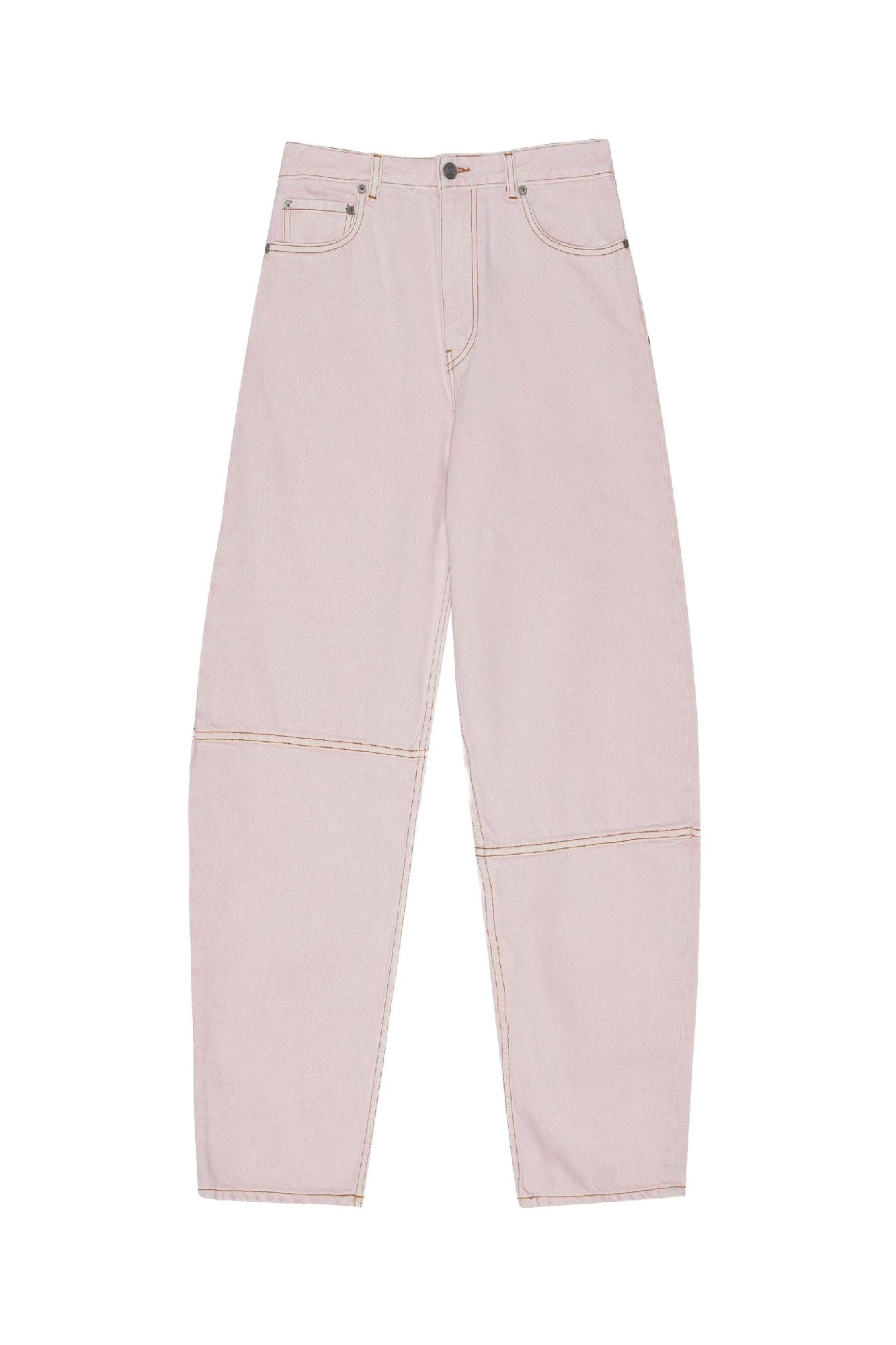Pantalon ample Stary en denim - Chalk Pink