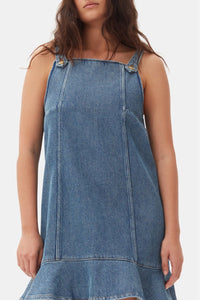 Robe courte en denim - Tint Wash