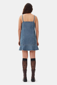 Robe courte en denim - Tint Wash