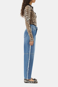 Stary denim trousers - Mid Blue Stone