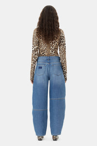 Stary denim trousers - Mid Blue Stone