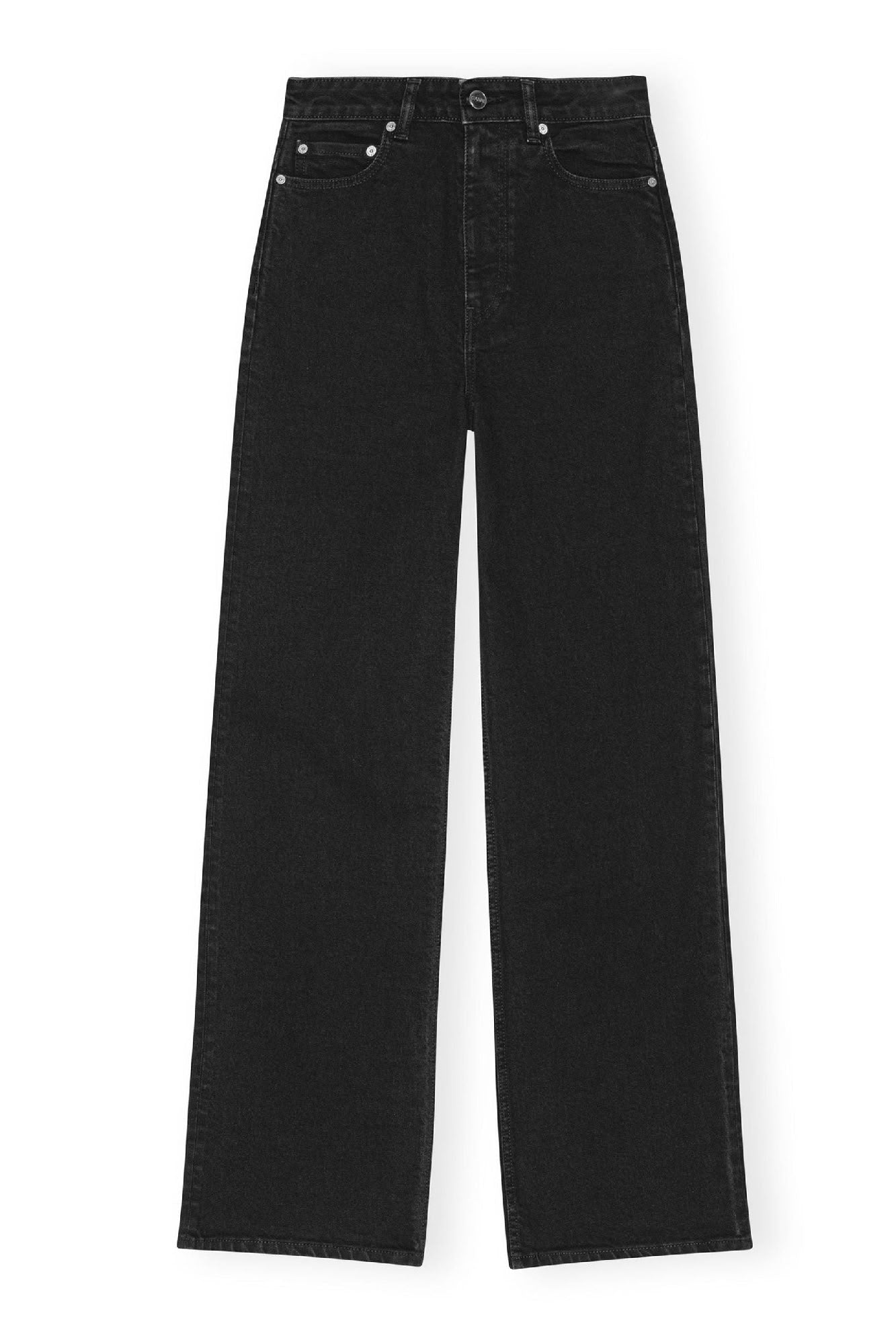 Pantalon Andi en denim - Washed Black