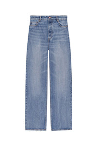 Pantalon rigide Izey en denim - Mid Blue Vintage
