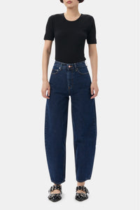 Pantalon ballon Stary en denim - Dark Blue Stone