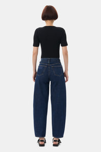 Pantalon ballon Stary en denim - Dark Blue Stone