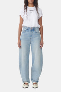 Pantalon Stary ample en denim - Light Blue Vintage