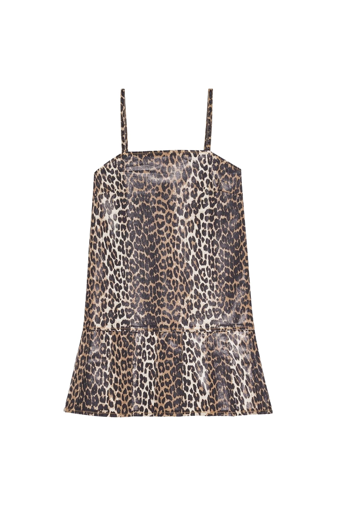 Robe courte imprimée animal - Leopard