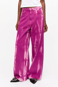 Pantalon Marri en denim - Boysenberry