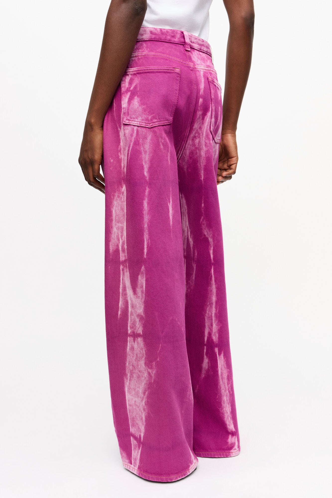 Pantalon Marri en denim - Boysenberry