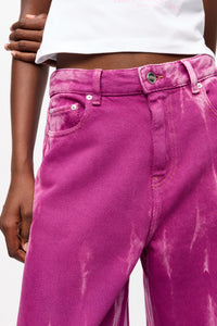 Pantalon Marri en denim - Boysenberry