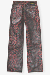 Pantalon Andi en denim - Racing Red